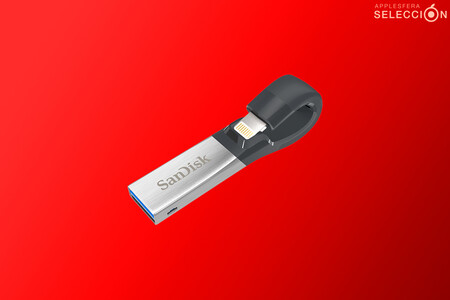 Libera espacio de tu iPhone o iPad con la memoria Flash USB SanDisk iXpand de 64 GB, rebajada en Amazon a 22,79 euros