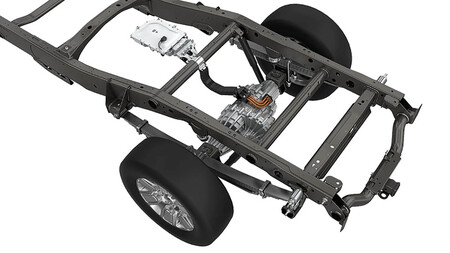 Retrofit para furgonetas y pickups: Magna presenta un eje trasero con motor eléctrico integrado