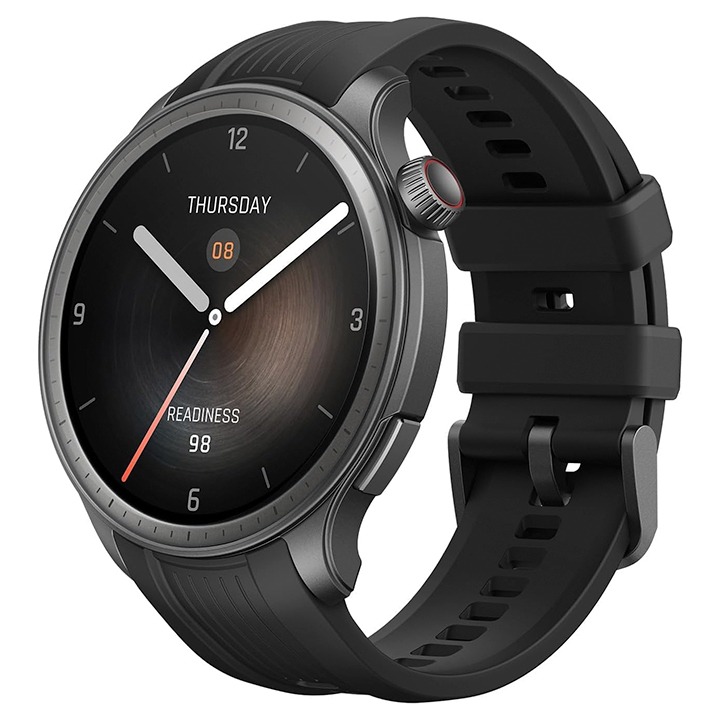 Relógio Inteligente Amazfit Balance 46mm A2287 ZEPP FOLOW Composição Corporal, GPS, Step Tracking, Alexa Built-In, Chamada Bluetooth, Duração da Bateria de 14 Dias (Black)
