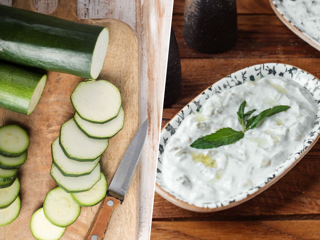 Tzatziki de calabacín: la versión ultra fresca lista en solo 5 minutos que repetirás durante todo el verano