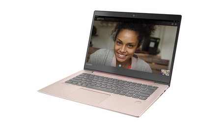 Lenovo Ideapad 520S-14IKB, un portátil básico que, en color rosa, se queda 290 euros más barato en PcComponentes