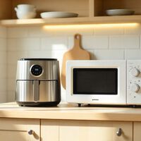 Las freidoras de aire están muy bien pero Samsung tiene un microondas que hace lo mismo y te ahorra un cacharro más en la cocina