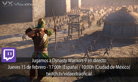 Streaming de Dynasty Warriors 9 a las 17:00h (las 10:00h en CDMX)