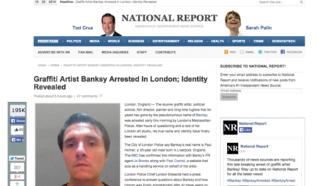 Cazadores de Fakes: no, no han detenido a Banksy