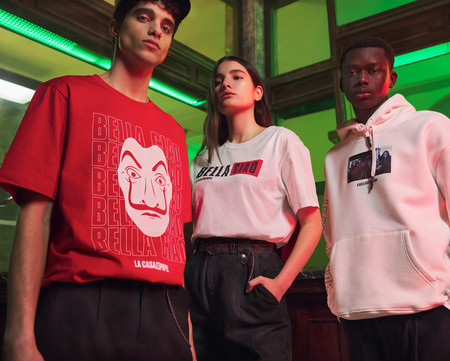 Pull&Bear y La Casa de Papel juntos en una colección de básicos unisex