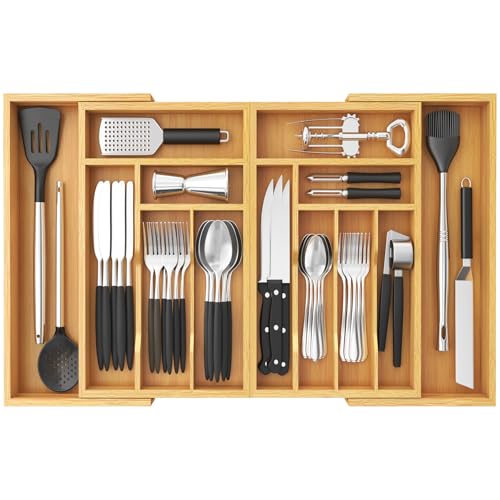 Lifewit Grande Organizador de Cubiertos Cajon