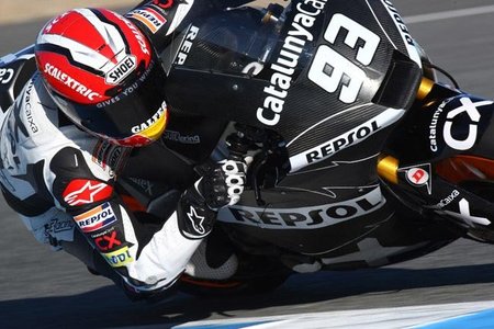 MotoGP 2011, Marc Márquez sigue entrenando en Jerez
