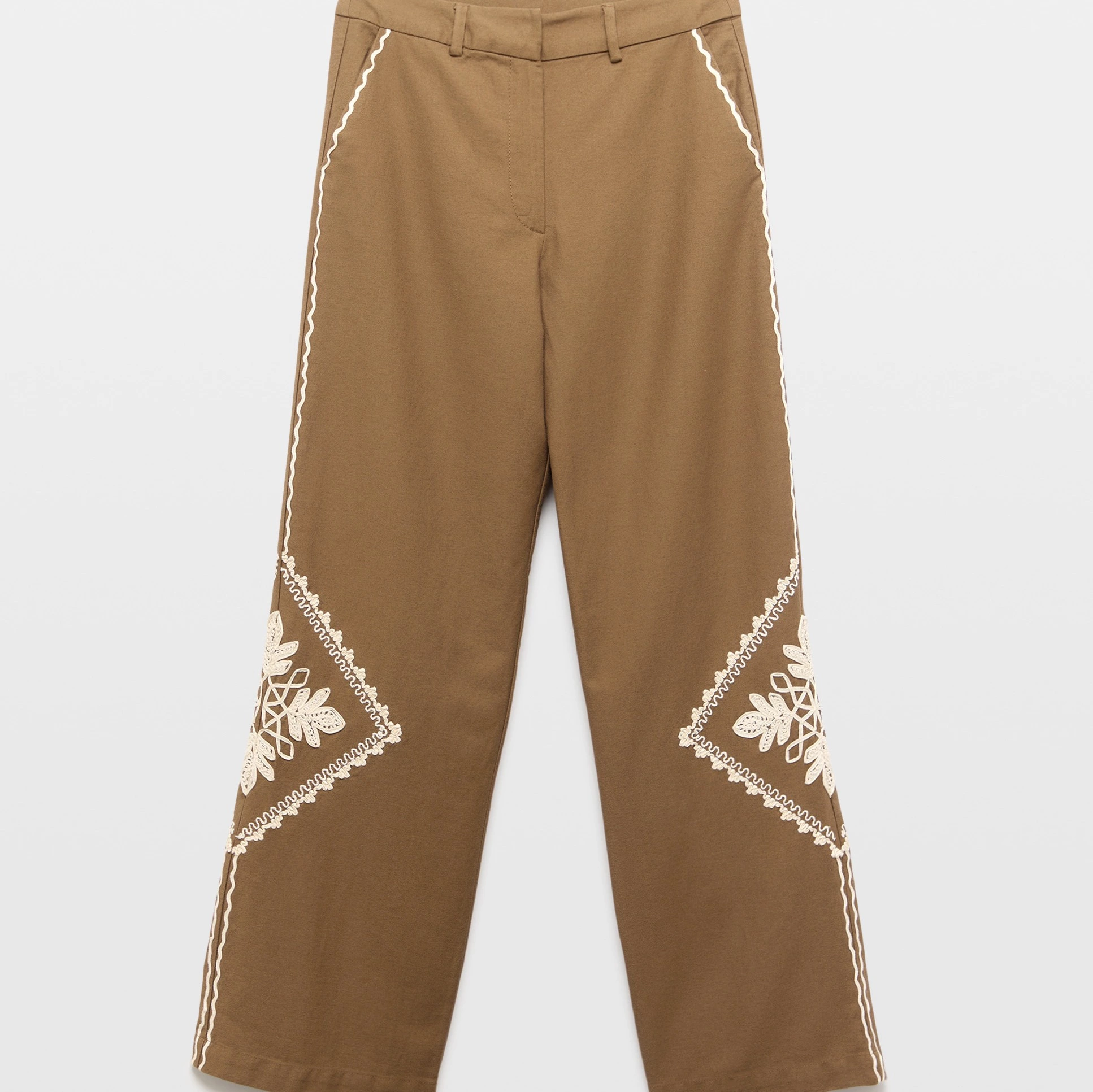 Tintoretto
Pantalón ancho de mujer con bordado Tintoretto



