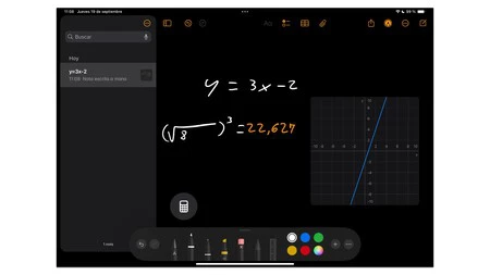 iPadグラフィック電卓