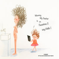 "Mamá en cuarentena", las graciosas ilustraciones de una madre sobre el confinamiento con las que nos identificamos