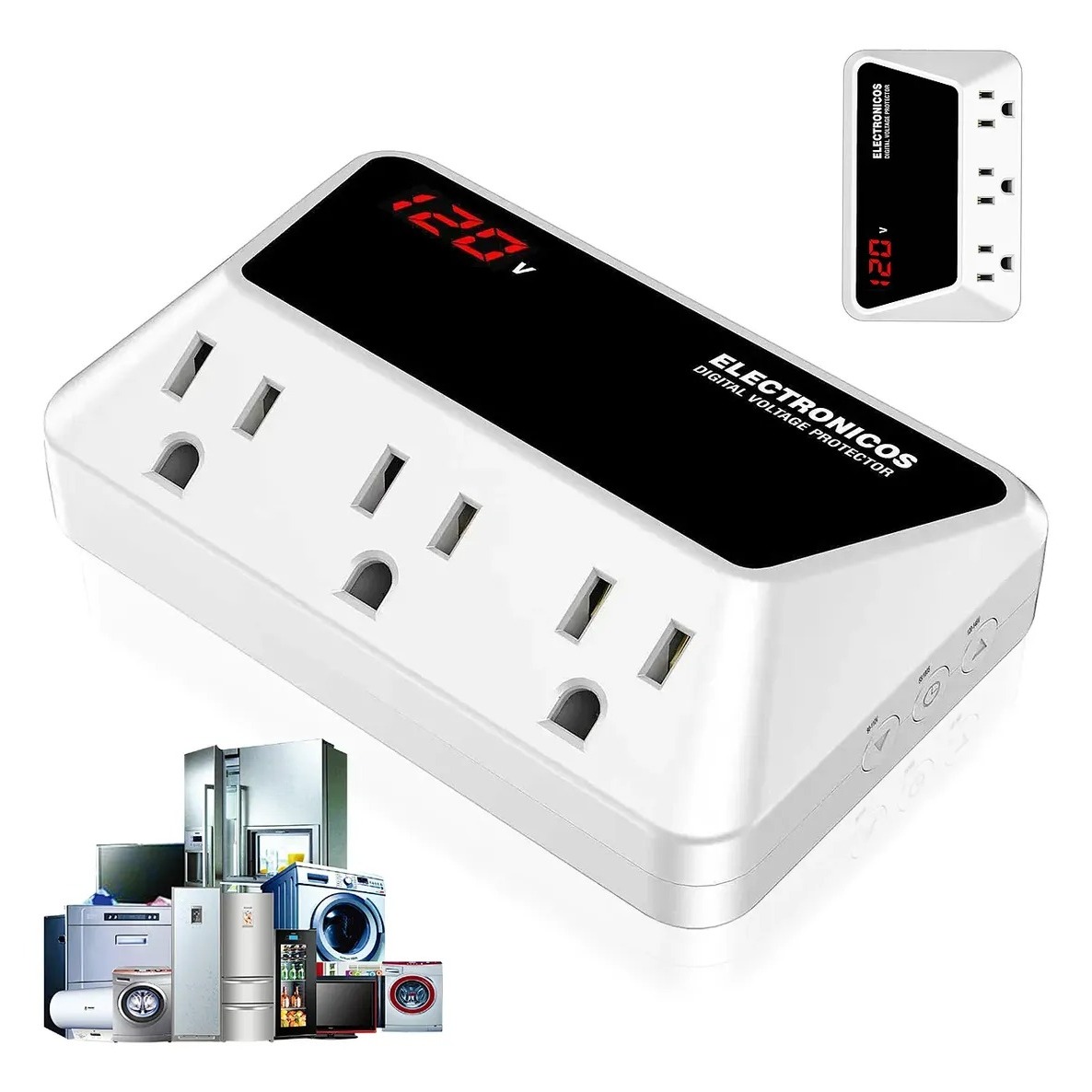 Protector regulador voltaje para refrigerador 