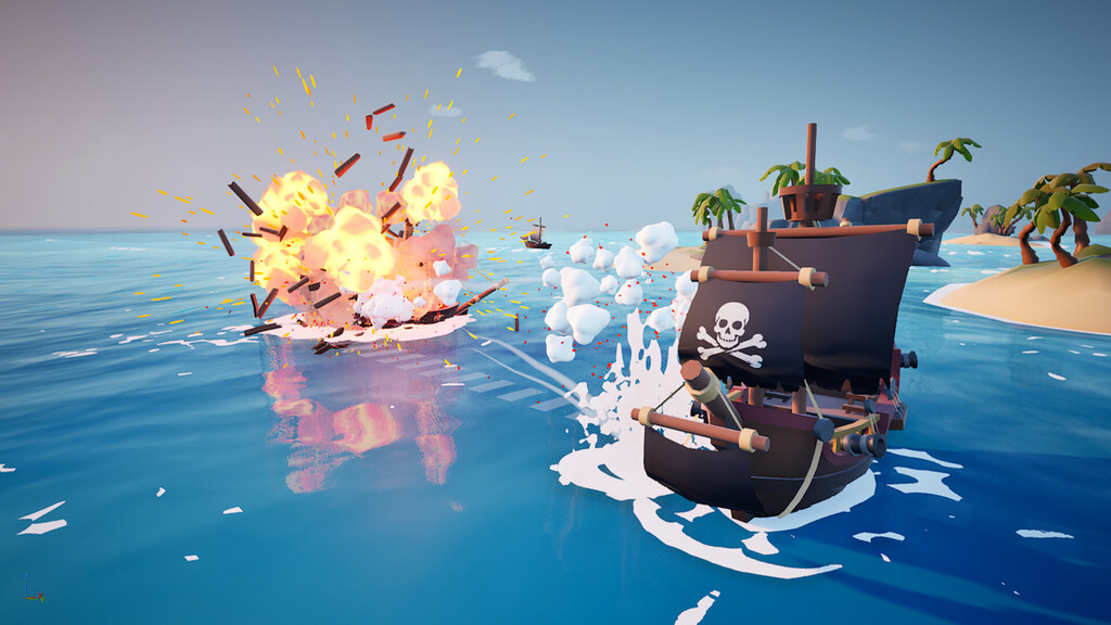 Se acaba de anunciar un juego de batallas navales a lo Assassin's Creed Black Flag Resynced, pero mucho más adorable: así es Smoky Sails 