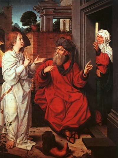 Abraham, Sara y el angel
