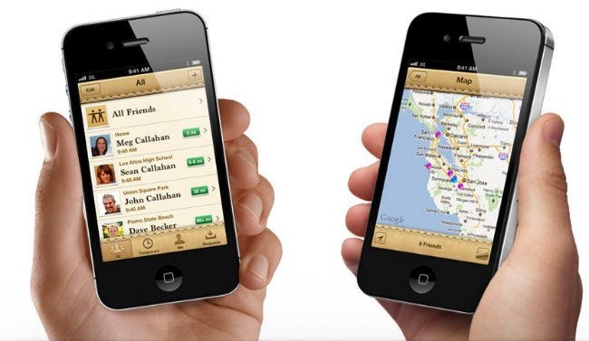 Apple Find My Friends