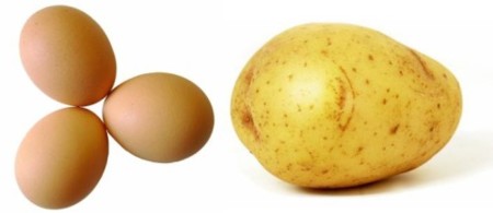 Patatas y huevos, buenos amigos en la dieta del deportista