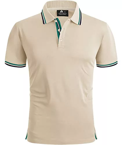 SwissWell Polo Hombre Manga Corta Secado Rápido