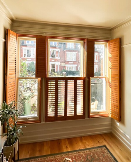 Tier On Tier Oak Shutters To Soak Up The Spring Sunshine These Are The Perfect Addition To A