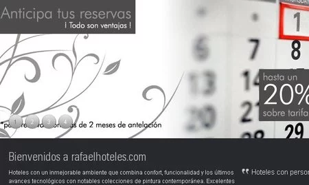 RafaelHoteles, reserva y consigue descuento