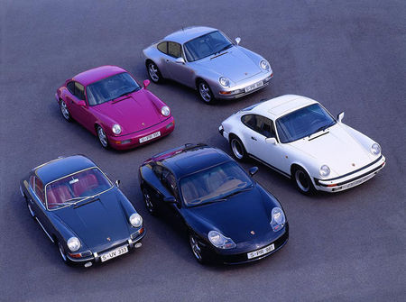 Familia Porsche 911