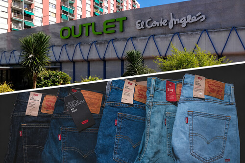 El Corte Inglés comienza en su outlet una liquidación de vaqueros Levi's al 60% de descuento en varios modelos  