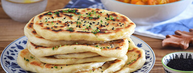 Cómo hacer pan naan casero: el pan más tierno sin horno, tradicional de la India