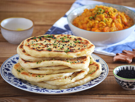 Cómo hacer pan naan casero: el pan más tierno sin horno, tradicional de la India