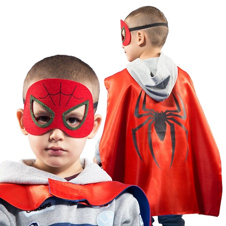 ¿Truco o trato? Set de 4 capas y máscaras de superhéroes para Halloween por 16,46 euros