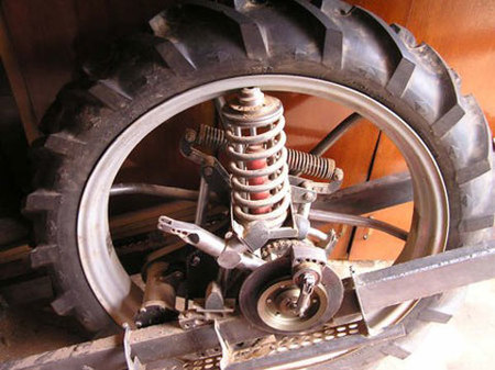 Charles F. Taylor One Wheeled Vehicle