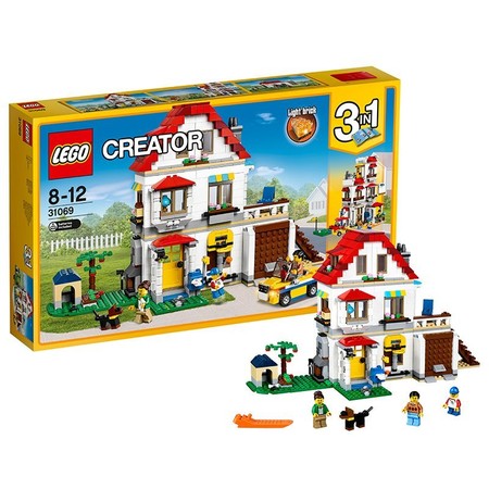 El set de Lego Creator Villa familiar modular con 728 piezas ahora sólo cuesta 48,90 euros con envío gratis en Amazon