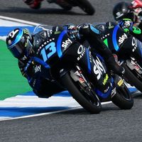 El novato Celestino Vietti consigue su primera pole position de Moto3 en Tailandia