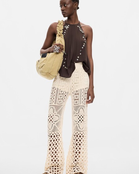 pantalones blancos