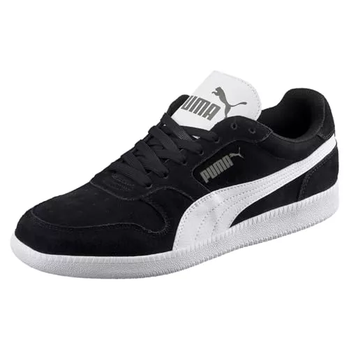 PUMA Unisex Icra Trainer Sd Zapatillas, Black White, 38 EU