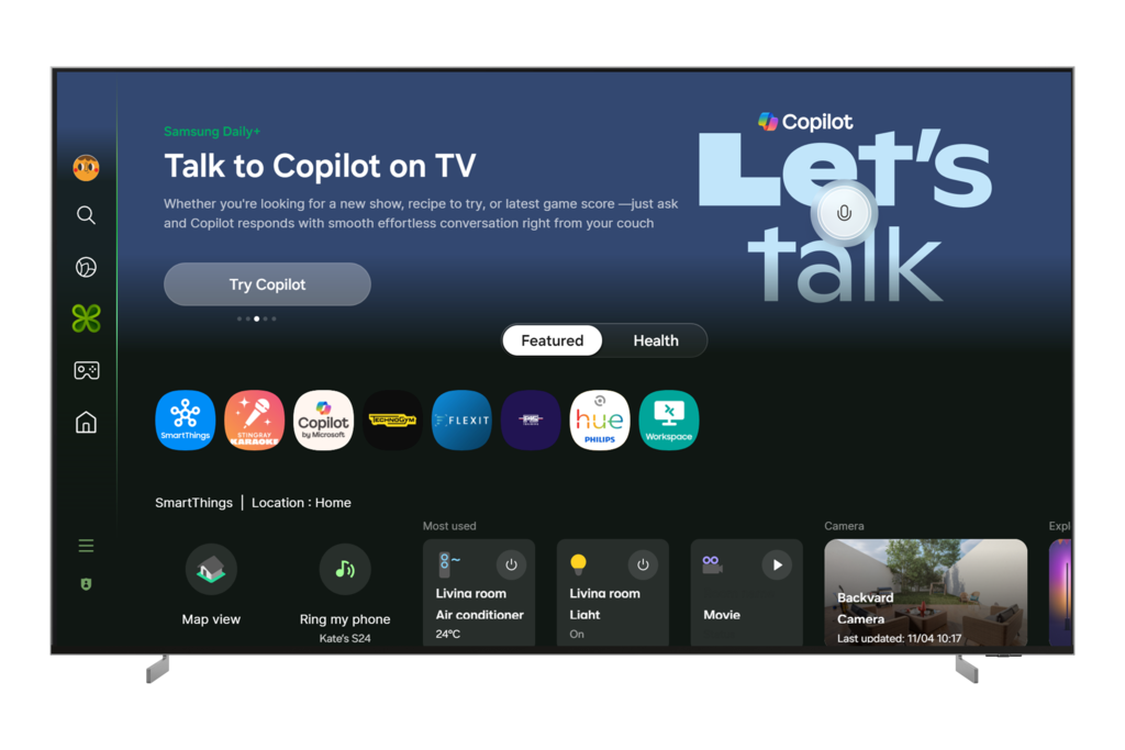 Samsung quiere que hablar con tu Smart TV sea algo natural: integrar Copilot en sus modelos es el siguiente paso para conseguirlo 
