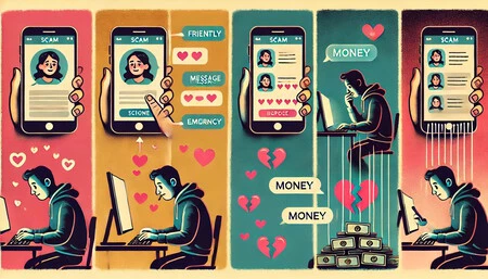 グラナダの詐欺ロマンスの手口