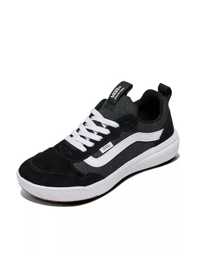 Vans Range EXP, Zapatillas Hombre, Negro (Suede/Canvas/Black/White), 43