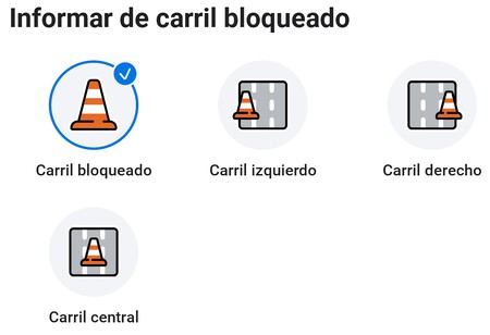 Waze Emojis Carril Cortado