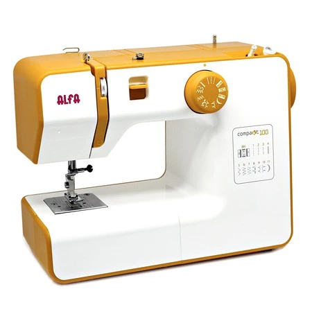 Oferta Flash en la máquina de coser compacta Alfa Compakt 100: hasta medianoche cuesta 114,99 euros con envío gratis 