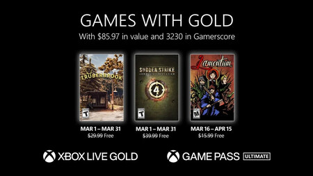 Games With Gold - Marzo 2023