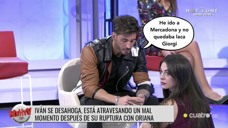 'MyHyV': Iván González confiesa entre lágrimas que ha intimado con Oriana Marzoli después de su ruptura porque sigue enamorado de ella