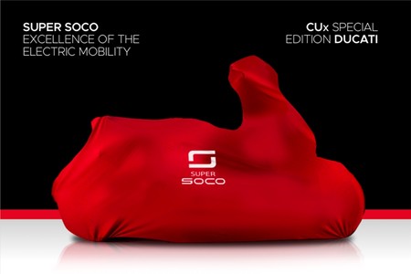 La primera moto eléctrica con el nombre de Ducati será una edición especial de la Super SOCO CUx
