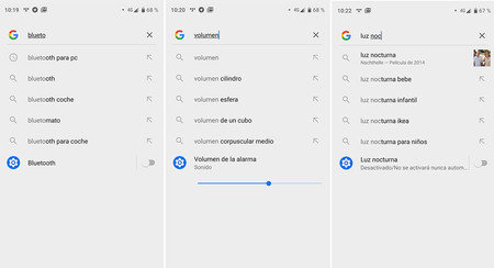 Cómo cambiar ajustes de Android desde la búsqueda de Google con los 'Slices' de Android Pie y un Google Pixel
