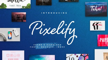 Pixelify, una nueva forma de compartir y descargar recursos gratuitos de diseño