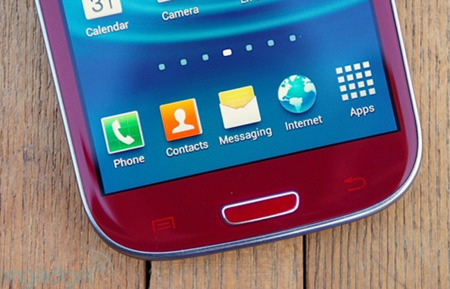 Samsung Galaxy SIII versión Garnet Red