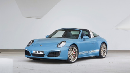Este Porsche 911 Targa de Porsche Exclusive no es para la policía italiana, a pesar de su decoración