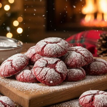 Besitos de Red Velvet: prepara estas galletas navideñas para regalar o iniciar tu emprendimiento