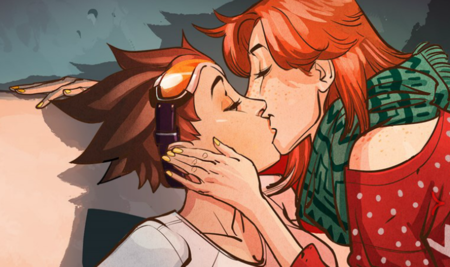 Blizzard presenta oficialmente a la novia de Tracer en el último cómic de Overwatch