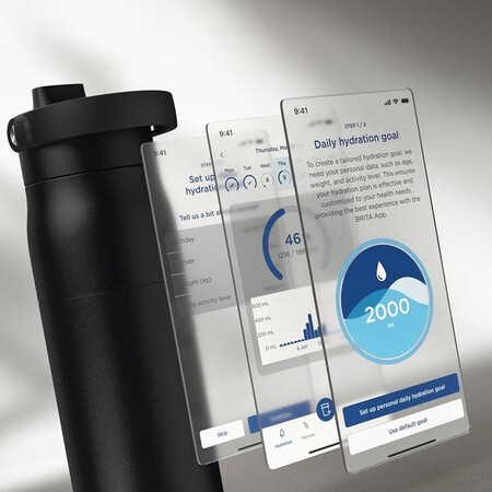 Botella Inteligente Brita Larq Iq