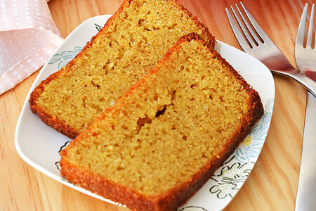 Panqué de yogurt y naranja. Receta