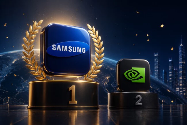 Samsung Gana a NVIDIA