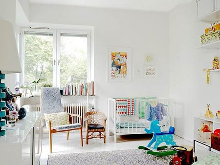 Habitaciones de bebé de estilo nórdico